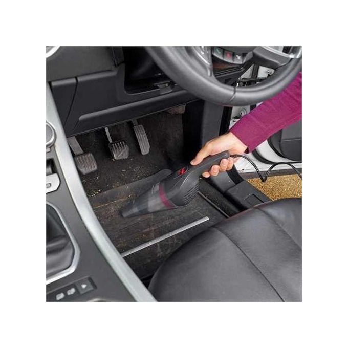 Black+Decker NVB12AV-XJ Aspirapolvere per Auto con Adattatore per Accendisigari Capacita' 0,37 L 12 V Nero