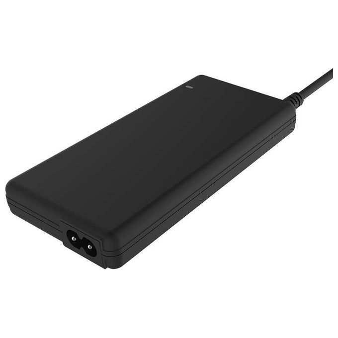 Itek Alimentatore Universale Slim per Notebook 90W con 12 Connettori Porta Usb 5V1A 100-240VAC 9.5-24VDC