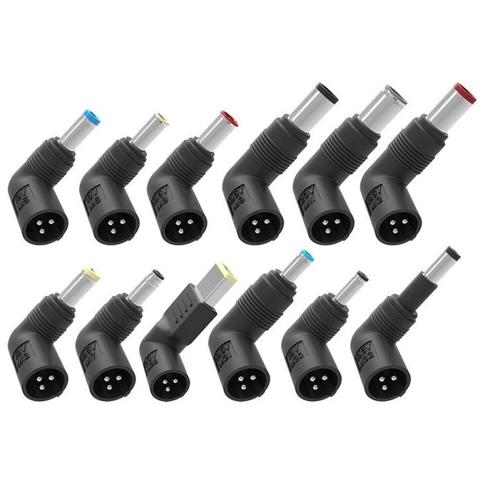 Itek Alimentatore Universale Slim per Notebook 90W con 12 Connettori Porta Usb 5V1A 100-240VAC 9.5-24VDC