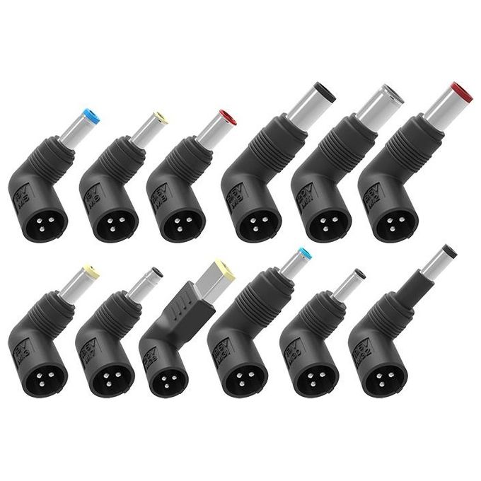 Itek Alimentatore Universale per Notebook 65W con 12 Connettori Porta Usb 5V1A 100-240VAC 15-20VDC
