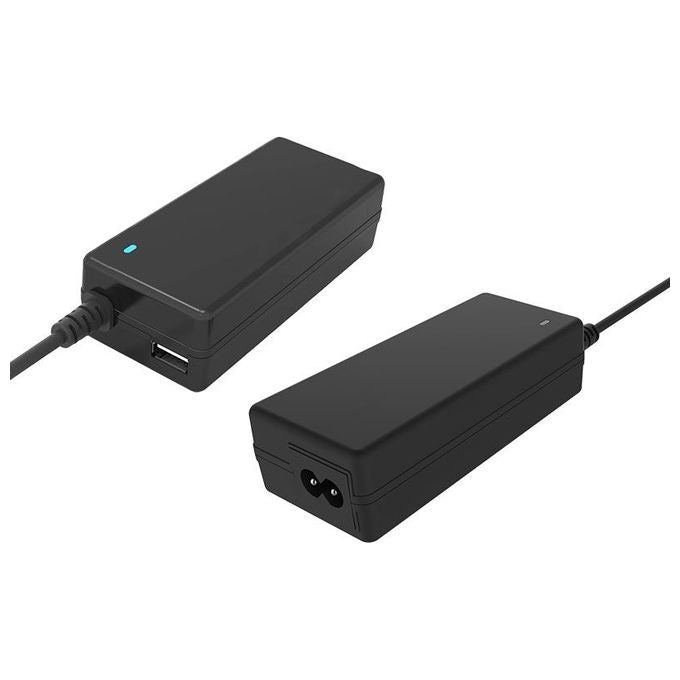 Itek Alimentatore Universale per Notebook 65W con 12 Connettori Porta Usb 5V1A 100-240VAC 15-20VDC