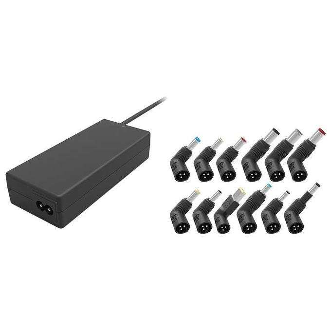 Itek Alimentatore Universale per Notebook 90W con 12 Connettori 100-240VAC 15-20VDC