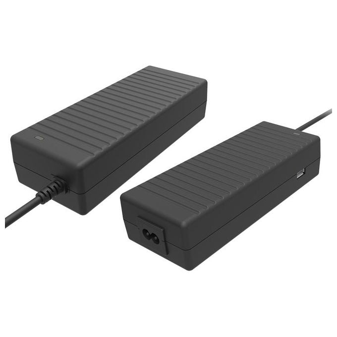 Itek Alimentatore Universale per Notebook 120W con 12 Connettori Porta Usb 5V1A 100-240VAC 9.5-24VDC