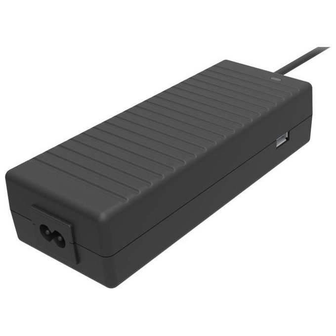 Itek Alimentatore Universale per Notebook 120W con 12 Connettori Porta Usb 5V1A 100-240VAC 9.5-24VDC