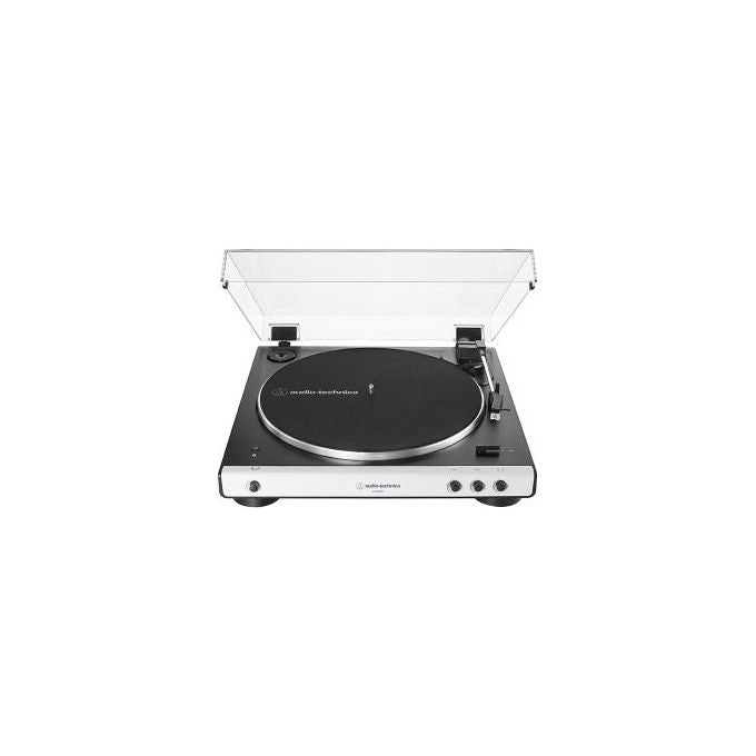 Audio-Technica AT-LP60XBTWH Giradischi Trazione a Cinghia Bluetooth 5.0 aptX 33 45 rpm colore Bianco