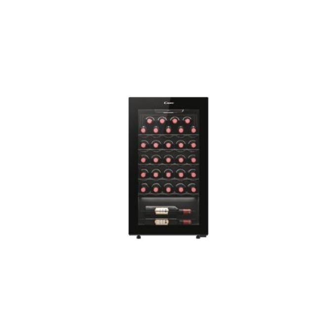 Candy CWC033M DiVino Cantinetta Vino Libera Installazione 33 Bottiglie 5-20°C Classe G 37 dB Wi-Fi colore Nero