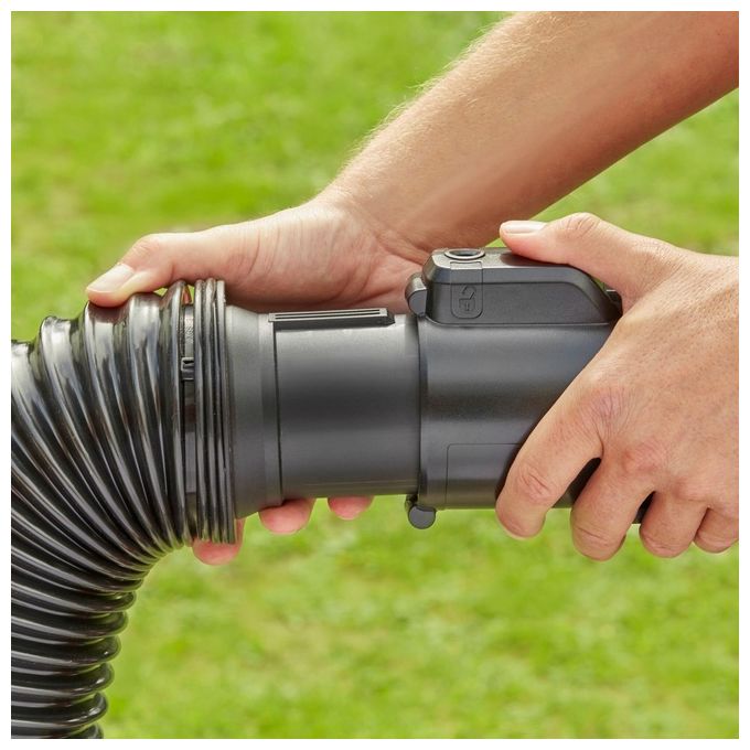 Black+Decker Soffiatore Trituratore 3000W Beblv300-Qs per Efficienza e Potenza nella Cura del Giardino