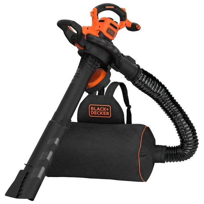 Black+Decker Soffiatore Trituratore 3000W Beblv300-Qs per Efficienza e Potenza nella Cura del Giardino