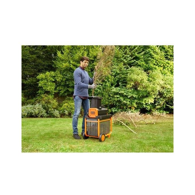 Black+Decker Biotrituratore A Rullo Potafresa Elettrico 2800W Begas5800