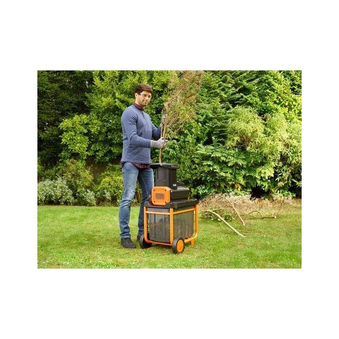 Black+Decker Biotrituratore A Rullo Potafresa Elettrico 2800W Begas5800