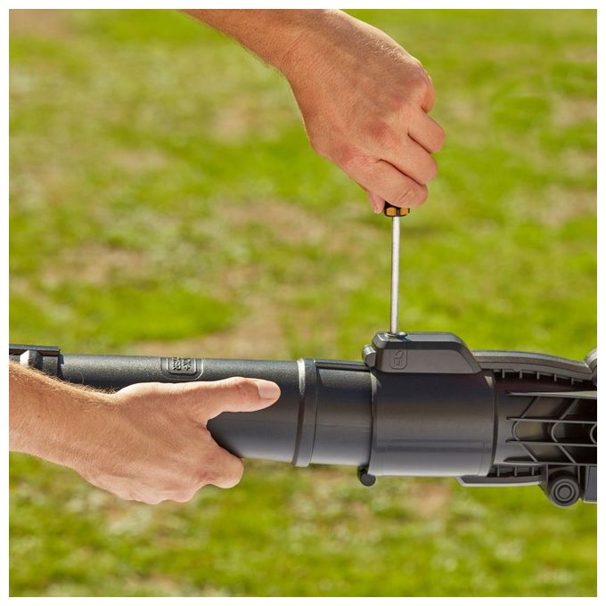 Black+Decker Soffiatore Trituratore 3000W Beblv300-Qs per Efficienza e Potenza nella Cura del Giardino