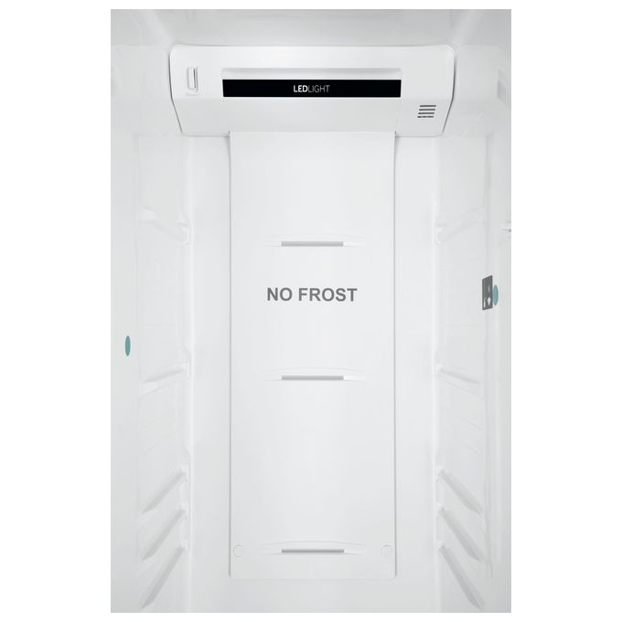 Haier HSR3918ENPG Serie 3 Frigorifero Side by Side 528 L 177 cm Classe E 38 dB No Frost Inverter Multi Air Flow colore Argento