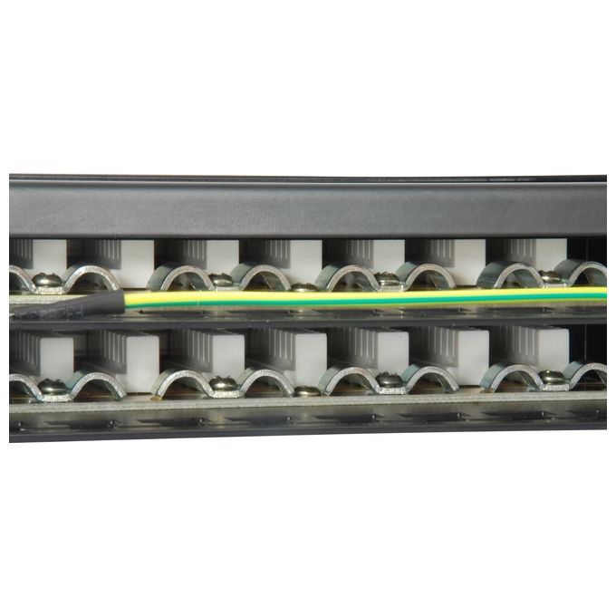 Equip 326449 Pannello Patch 48 Porte RJ45 CAT6 19'' 1U colore Nero