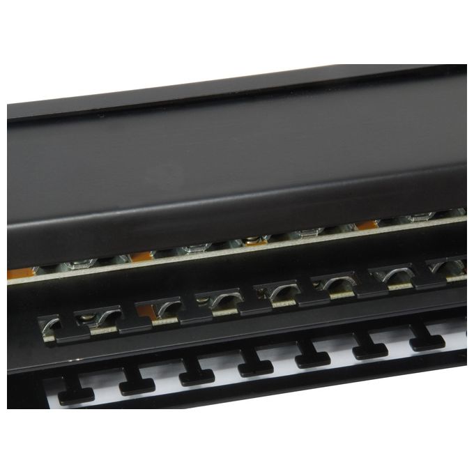 Equip 326449 Pannello Patch 48 Porte RJ45 CAT6 19'' 1U colore Nero