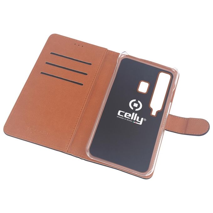 Celly Wally Case per Samsung Galaxy A9 2018 Nero