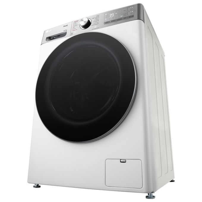 LG D4R9513TPWC Serie R9 Lavasciuga Frontale 13-7 Kg 1400 rpm Classe D AI DD TurboWash 360 Autodosaggio (85x60x61,5 cm) colore Bianco