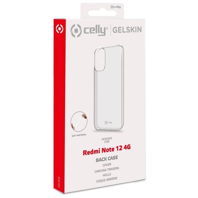 Celly Tpu Cover per Xiaomi Redmi Note 12 4G