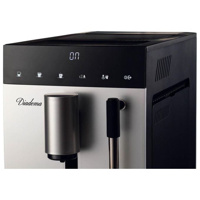 Ariete 1452 Diadema Macchina da caffe' Automatica 1 L 19 bar 1350 W Espresso Americano Cappuccino Display LED colore Silver