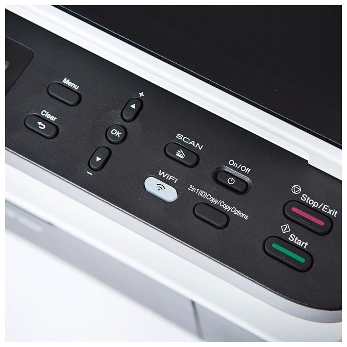 Brother DCP-1612W Stampante Multifunzione Laser Wi-Fi con 5 Toner TN1050 Inclusi