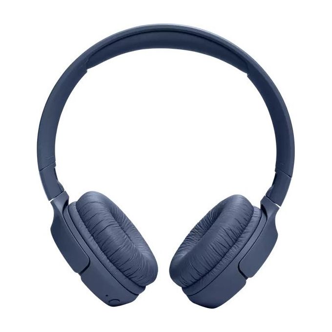 JBL JBLT520BTBLUEU Tune 520BT Cuffie On-Ear Wireless Bluetooth 5.3 Pieghevoli Microfono Multipoint 57h autonomia colore Blu