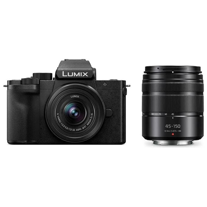 Panasonic DC-G100DWEGK Fotocamera Mirrorless 20 3MP Video 4K 30p Schermo Orientabile USB-C colore Nero