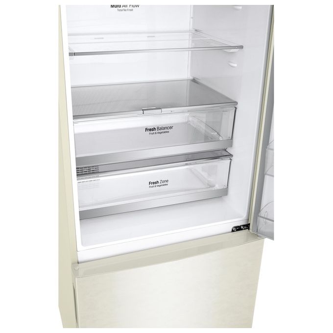 LG GBB567SECMN Frigorifero Combinato 462 L 185 cm Classe E 41 dB Total No Frost Wi-Fi colore Sabbia
