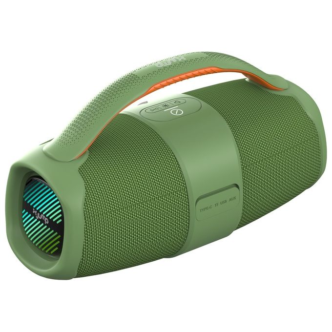 X JUMP XJ 120-GR XJ 120 Altoparlante Portatile Stereo 40 W Bluetooth IPX5 con Maniglia colore Verde