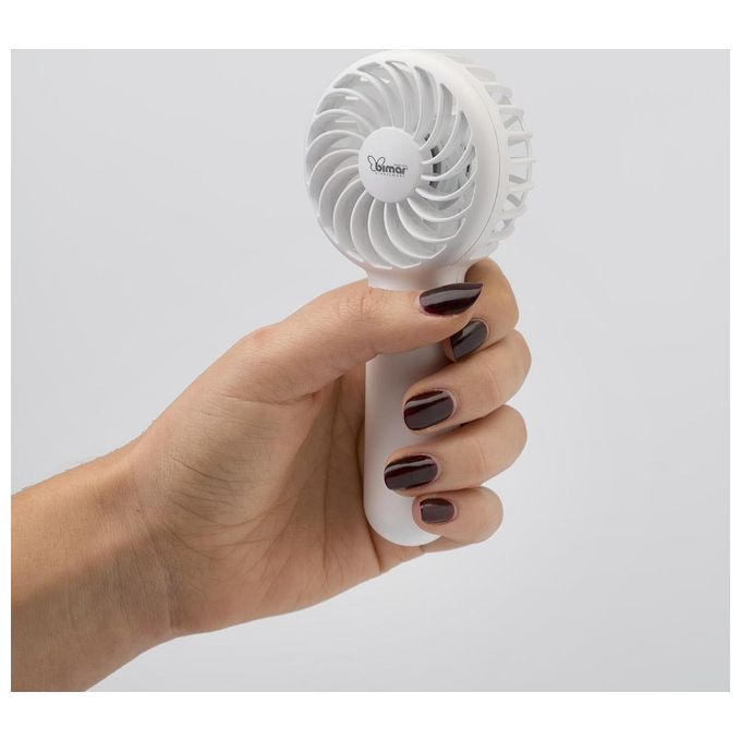 Bimar Mini Ventilatore VA50 con 3 Velocita' 5V 1.2 Ah per una Freschezza Ottimale in Spazi Ridotti