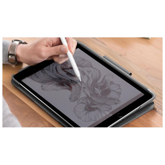 Custodia con tastiera Logitech Slim Folio iPad (7a generazione) Book Cover with Keyboard