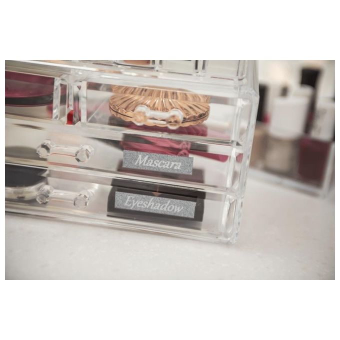 Brother TZe-PR935 Nastro per Etichettatrice Bianco su Argento Glitter 12mm