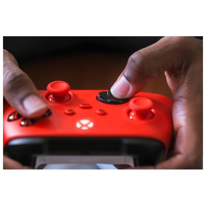 Xbox 1914 Pulse Red Controller Wireless Gamepad per Xbox Series X S Xbox One Windows 10 11 Android iOS colore Rosso