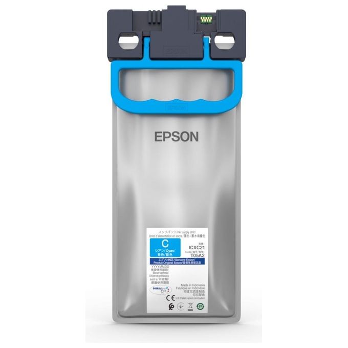 Epson C13T05A20N WorkForce Pro WF-C87xR Cartuccia Inchiostro XL Originale ~20000 pagine colore Ciano