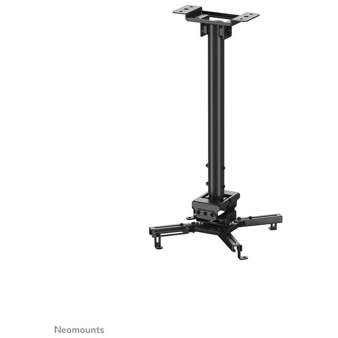 Neomounts CL25-540BL1 Supporto a soffitto per proiettore regolabile in altezza 60,5-90,5 cm capacita' 35 Kg rotazione 360° inclinazione ±20° colore Nero