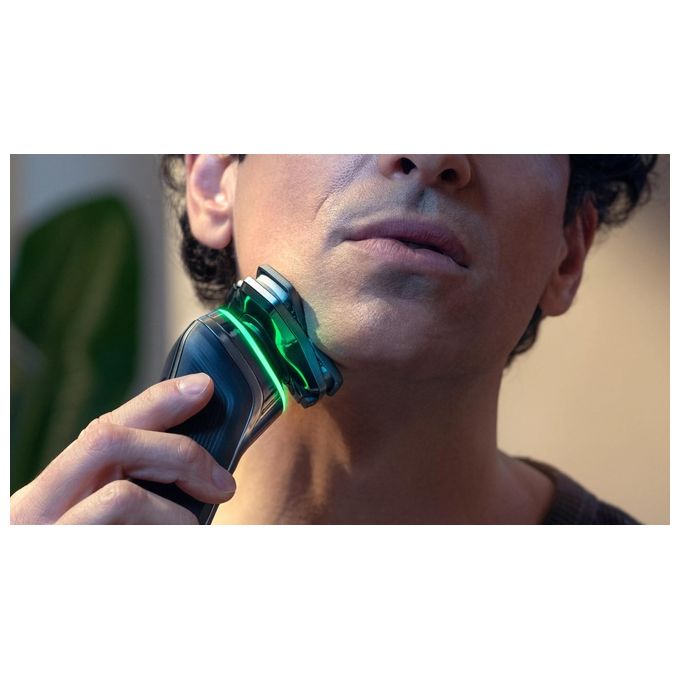 PHILIPS SH91-50 Testine di Ricambio per Rasoio Serie S8000 S9000 e Prestige 3 Pezzi Tecnologia NanoTech DualPrecision Autoaffilanti colore Nero
