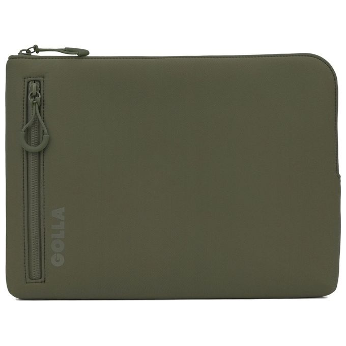 Golla 601656 Metro Custodia Sleeve per Laptop 13'' Neoprene Idrorepellente 2 Scomparti colore Verde