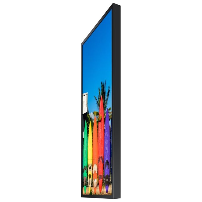 Samsung LH46OMBEBGBXEN OM46B Monitor Digital Signage 46'' Full HD 1920 x 1080 Pixel 4000 cd-m² 24-7 Wi-Fi VESA 400x400 mm IP5X colore Nero