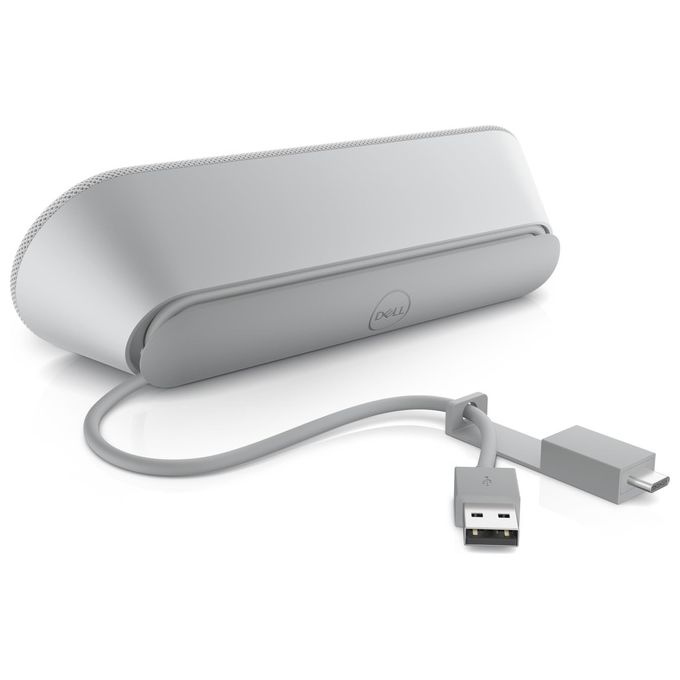 Dell SP3022 Vivavoce da Scrivania con Cancellazione del Rumore AI Certificato Microsoft Teams e Zoom USB-C USB-A colore Nero