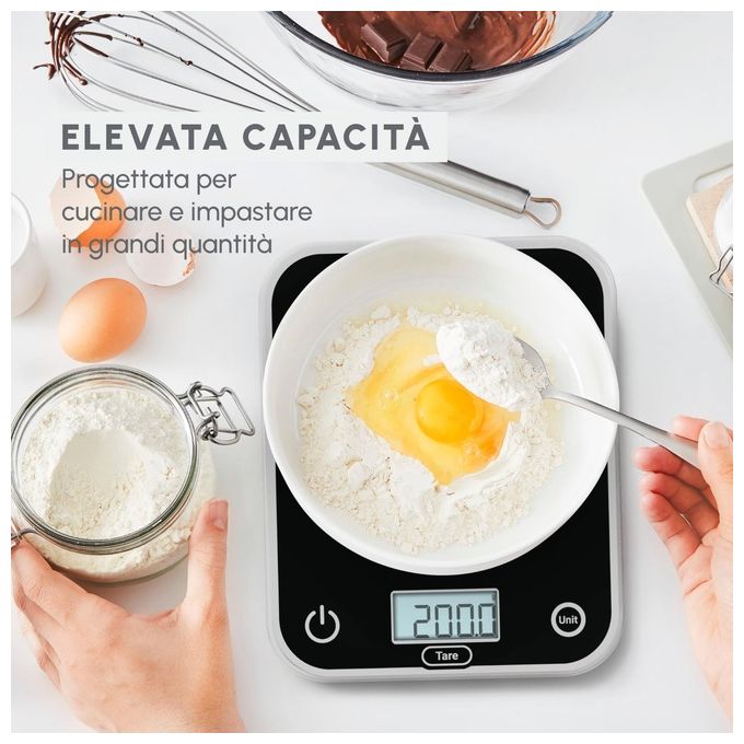 Moulinex BN50U5 Bilancia da Cucina Nera