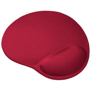 Trust Tappetino per Mouse con Poggiapolsi in Gel Rosso