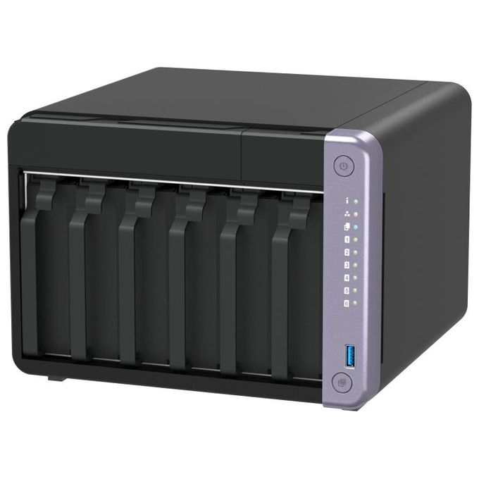 QNAP TS-632X-4G 6-bay 3.5'' desktop NAS AL524 4C 2.0GHz colore Nero