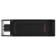 Kingston DataTraveler 70 Unita' Flash Usb 128Gb Usb Tipo-C 3.2 Gen 1 Nero