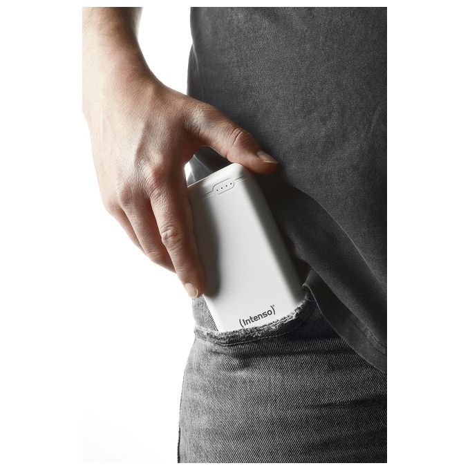 Intenso PowerBank XS20000 Bianco 20000mAh con Usb-A a Tipo C