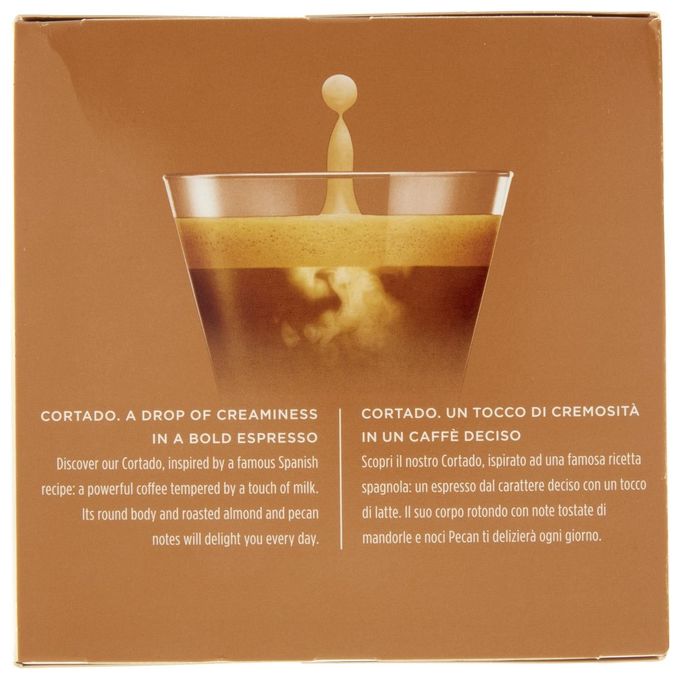 Nescafe dolce gusto cortado espresso macchiato capsule caffe intensita 8 30 pezzi