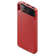 Cygnett CY4749PBCHE ChargeUp Boost Power Bank 10000 mAh 15W 3 porte USB colore Rosso