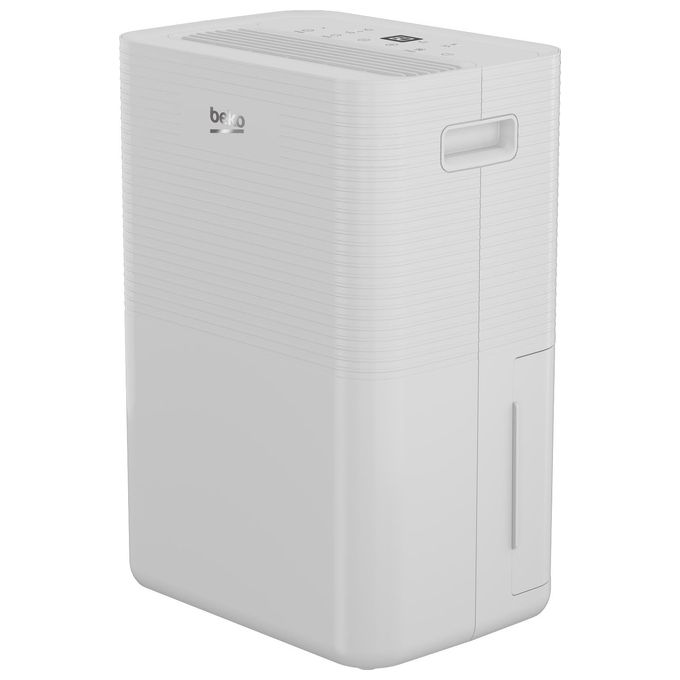 Beko BDP016 Deumidificatore 16 L-24h per ambienti fino a 30 m² Refrigerante R290 41 dB Timer 24h Pannello Touch colore Bianco