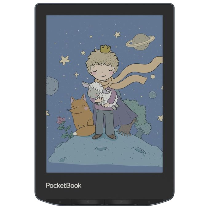 PocketBook PB634K3-1-WW Verse Pro Color Lettore eBook 6'' E Ink Kaleido 3 16 GB Wi-Fi Bluetooth 5.4 IPX8 colore Stormy Sea