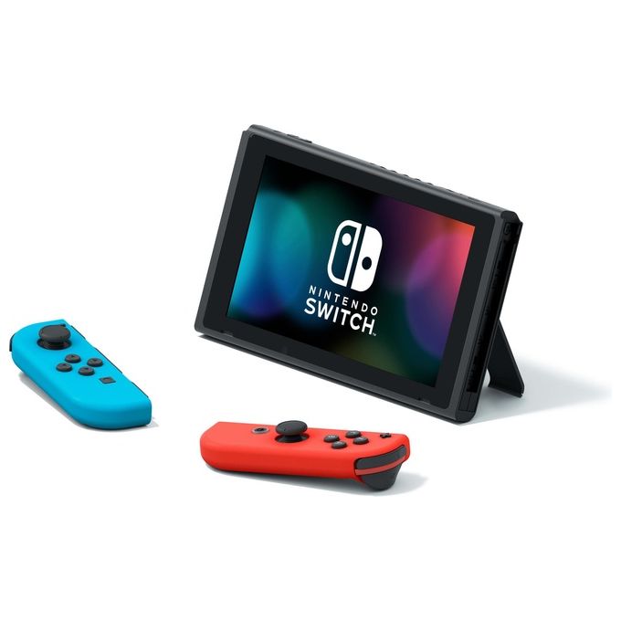 Nintendo, Switch, Rosso Neon-Blu Neon, Edizione 2022, Console Portatile, Schermo 6.2 pollici