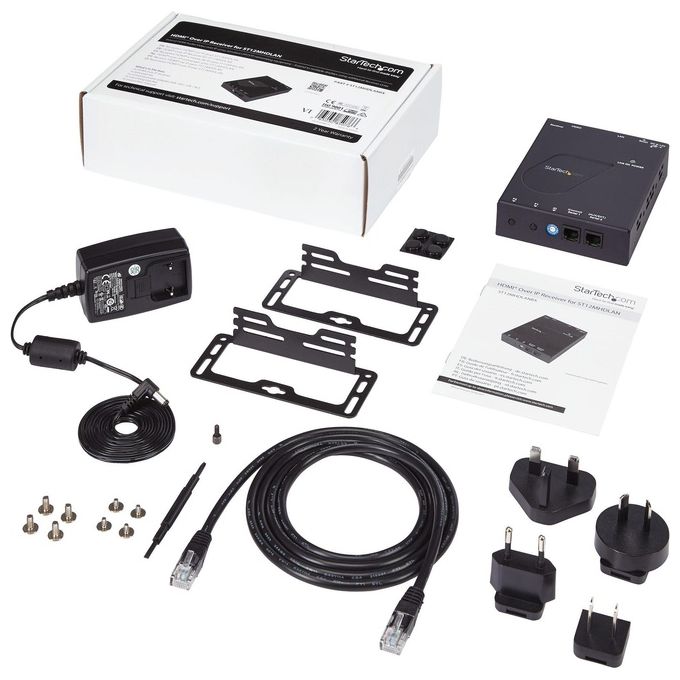 StarTech Ricevitore Ethernet LAN Gigabit video HDMI Over IP per ST12MHDLAN - 1080p