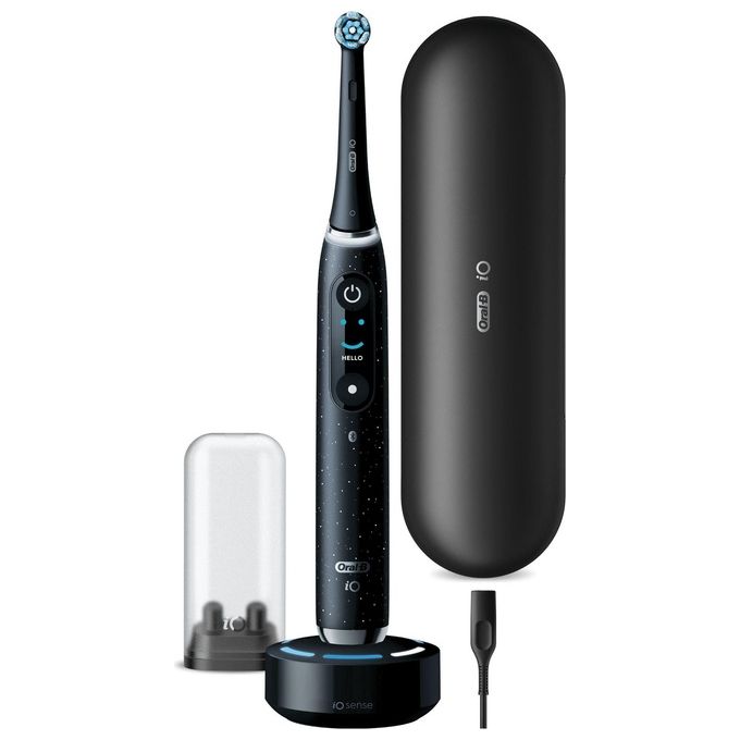 Oral-B IO SERIES 10 Spazzolino elettrico a vibrazione 7 modalita' autonomia 2 settimane colore Nero