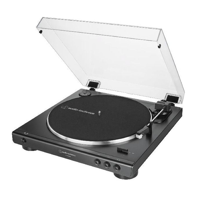 Audio-Technica AT-LP60XUSB Giradischi con Trasmissione a Cinghia Grigio-Metallico